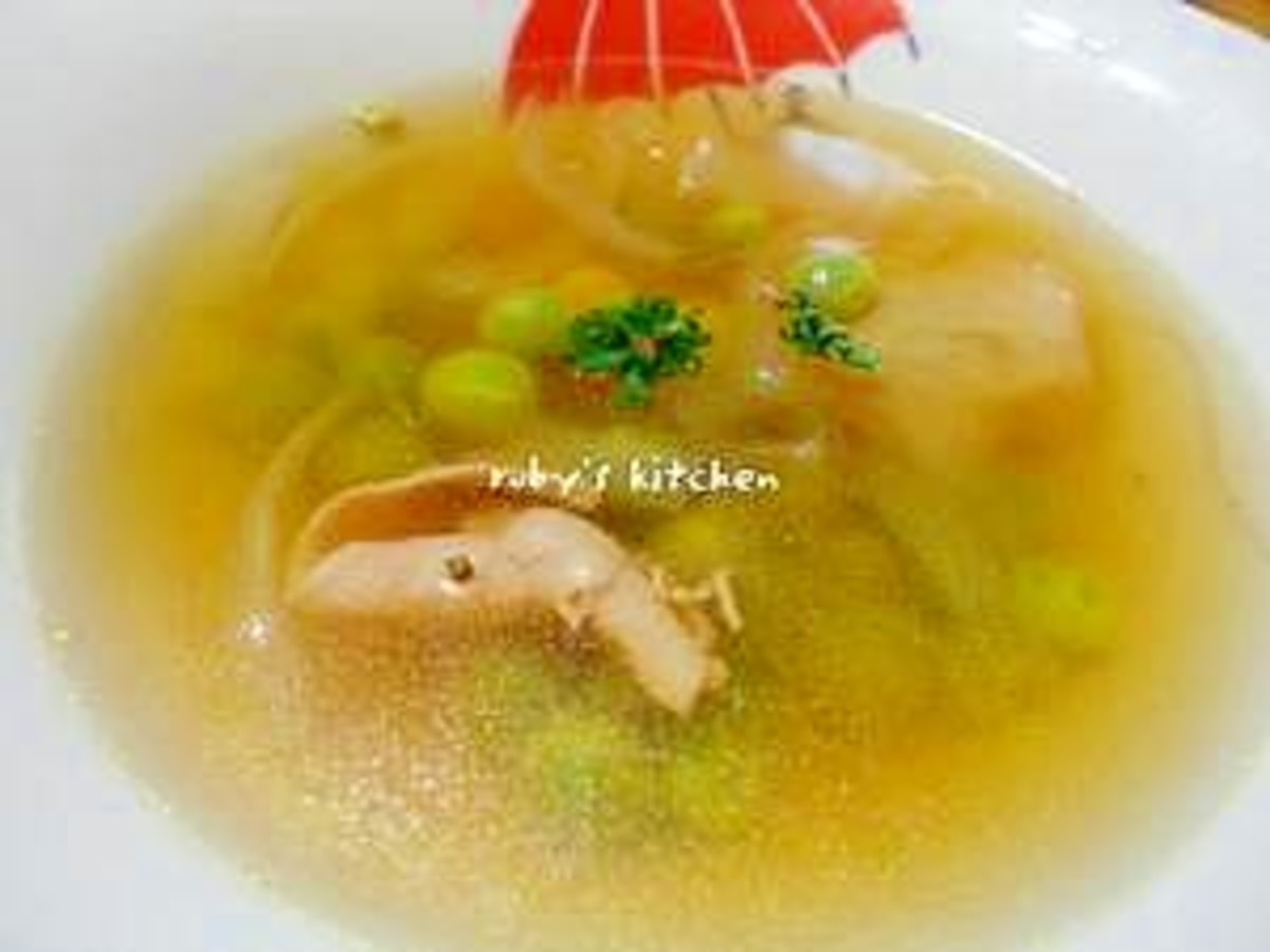 旬を食べよ エンドウ豆と薄切りハムのコンソメスープ レシピ 作り方 By Ruby Nao 楽天レシピ 旬を食べよ エンドウ豆と薄切りハムのコンソメスープ レシピ 作り方 By Ruby Nao 楽天レシピ
